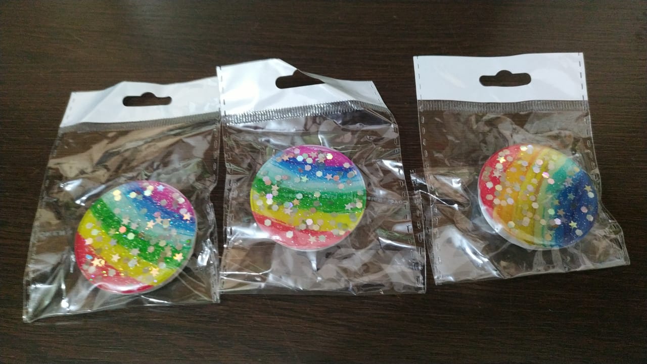  - Pop Socket - Central - unidade    Cod. POP SOCKET BRILHO/ LANTEJOLA